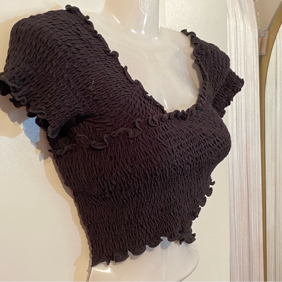 Heart and Hips Stretchy Cropped Top Size S NWT - Picture 3 of 16